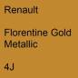 Preview: Renault, Florentine Gold Metallic, 4J.